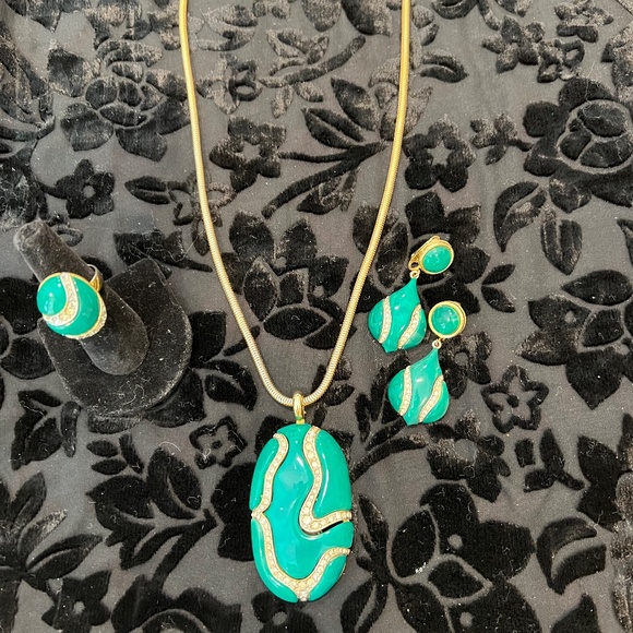 Eisenberg Jewelry - Rare 3 piece Eisenberg vintage jewelry set